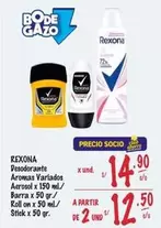 Rexona - Desodorante Aromas Variados