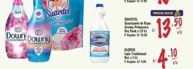 Suavitel - Suavizante de Ropa Aroma Primavera