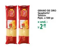 Grano de Oro - Spaghetti/ Tallarín