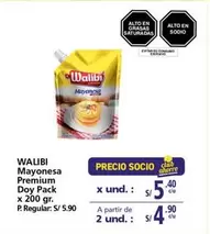 Walibi - Mayonesa Premium Doy Pack