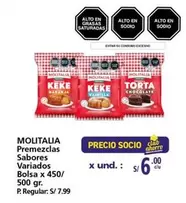 Molitalia - Premezclas Sabores Variados