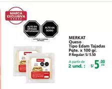 Merkat - Queso Tipo Edam Tajadas