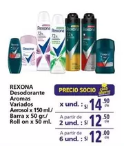 Rexona - Desodorante Aromas Variados