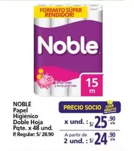 Noble - Papel Higiénico Doble Hoja