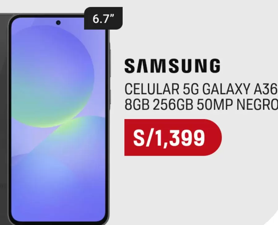 Samsung - CELULAR 5G GALAXY A36