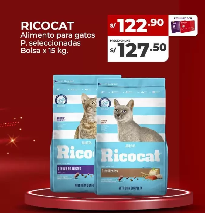 Ricocat - Alimento para gatos