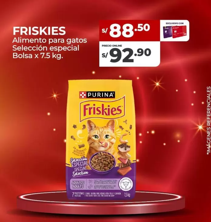 Friskies - Alimento para gatos Selección especial