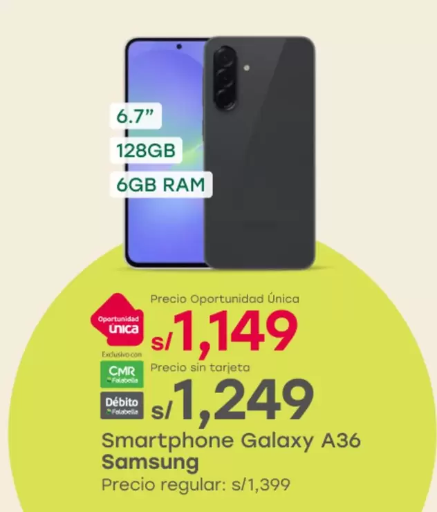 Samsung - Smartphone Galaxy A36
