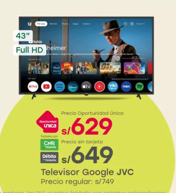 JVC - Televisor Google