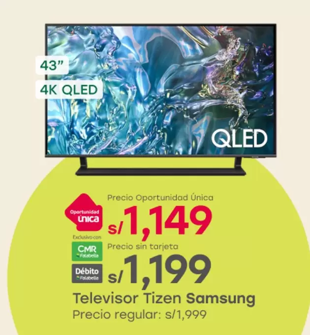 Samsung - Televisor Tizen