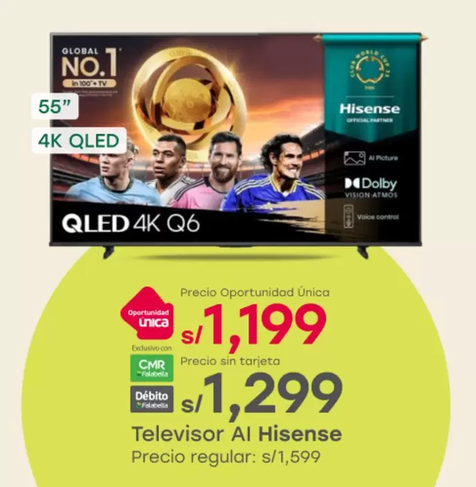Hisense - Televisor Al