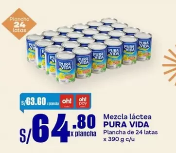 Pura Vida - Mezcla láctea