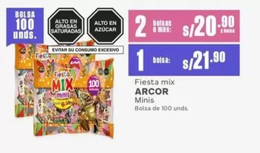Arcor - Fiesta mix Minis