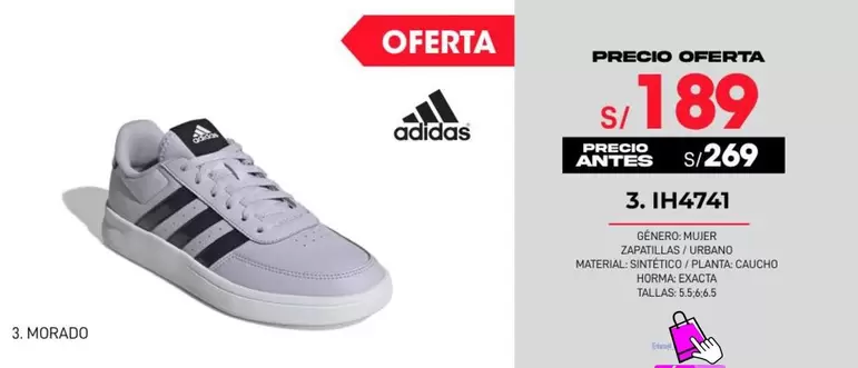 Adidas - Tenis Mujer