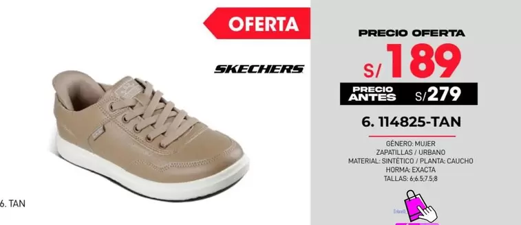 Skechers - 114825-TAN