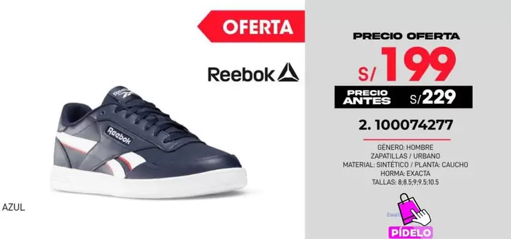 Reebok - Zapatillas Hombre