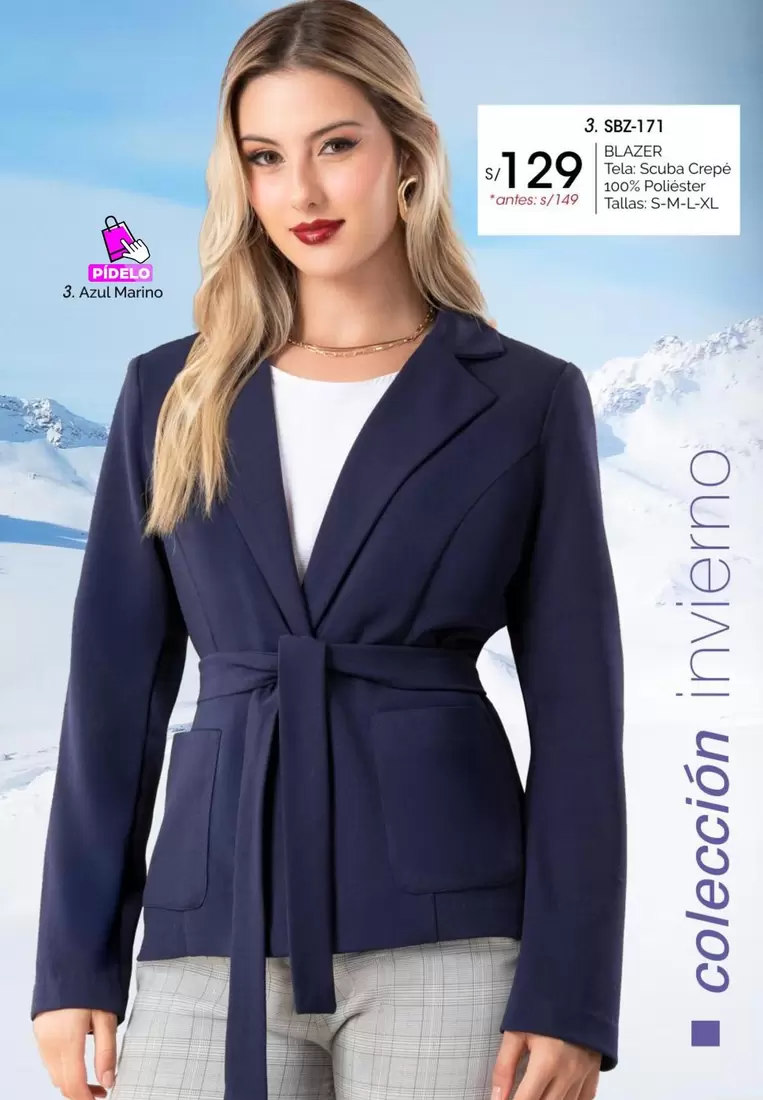 Azul Marino - Blazer
