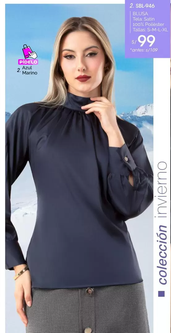 Azul Marino - Blusa