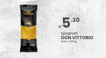 Don Vittorio - Spaghetti