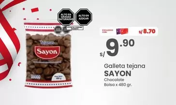Sayon - Galleta tejana