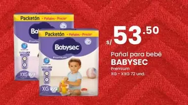 Babysec - Pañal para bebé