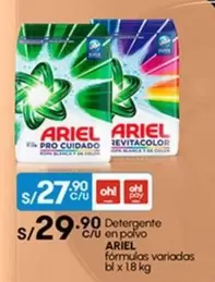 Ariel - Detergente en polvo