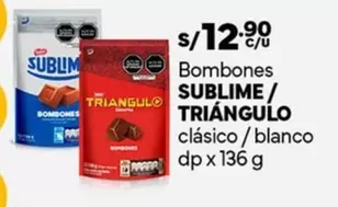 Sublime - Bombones SUBLIME / TRIÁNGULO