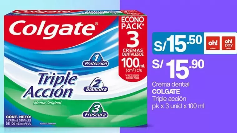Colgate - Triple Acción