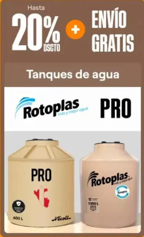Rotoplas - Tanques de agua