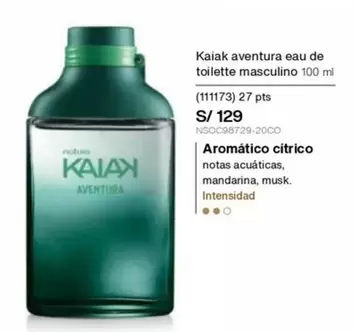 Kaiak - aventura eau de toilette masculino 100 ml