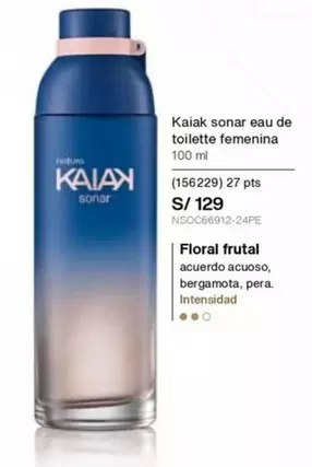 Kaiak - Sonar Eau De Toilette Femenina