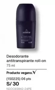 PTS - Desodorante antitranspirante roll-on