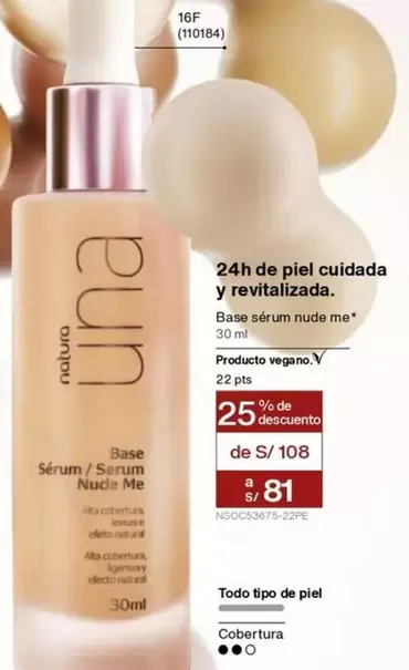 Natura - Base Sérum Nude Me