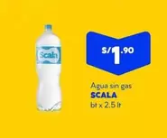 Agua sin gas