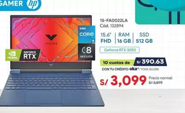 Hp - 15-FA0022LA