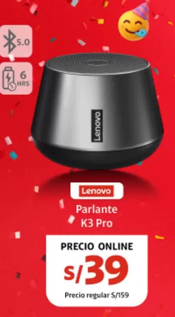 Lenovo - Parlante K3 Pro