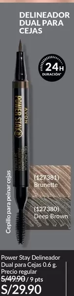 Avon - Delineador Dual para Cejas