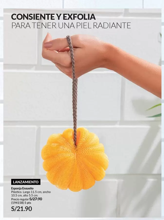 Una - Esponja Exfoliante