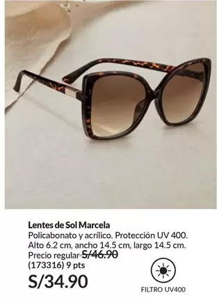 Sol   - Lentes de Sol Marcela