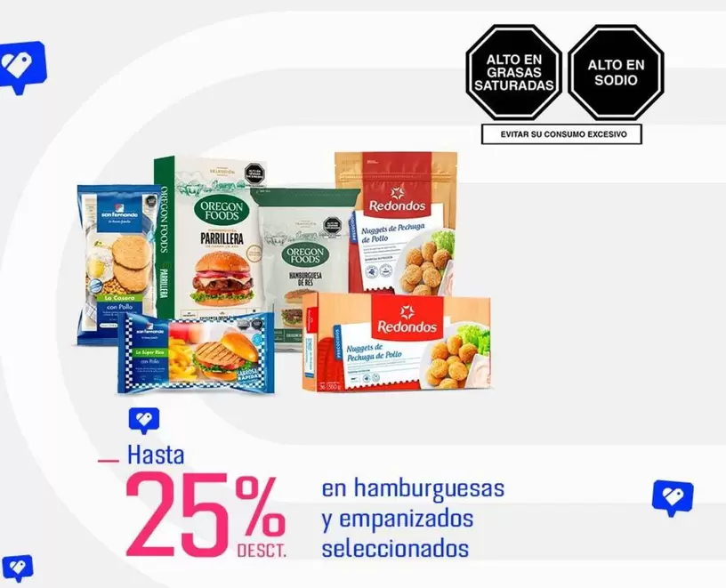 Redondos - Hamburguesas Y Empanizados Seleccionados