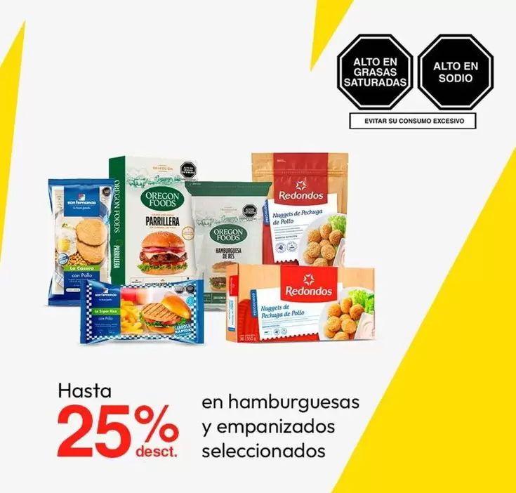 Redondos - Hamburguesas Y Empanizados Seleccionados