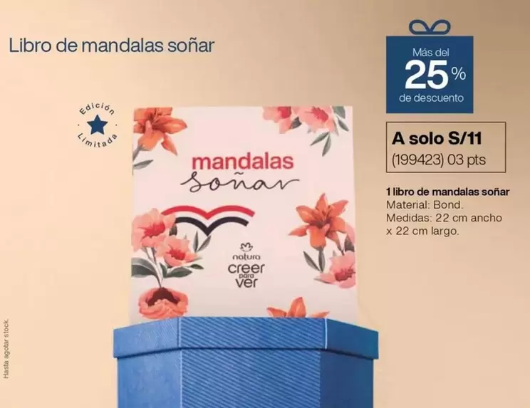 Natura - Libro de mandalas soñar