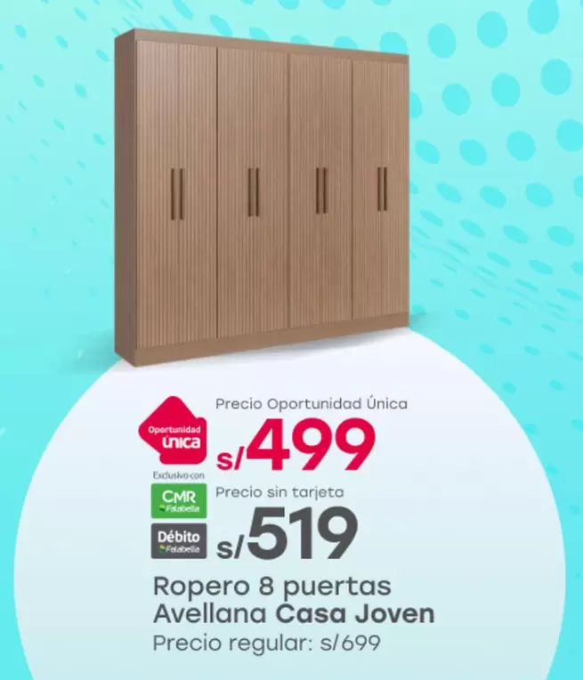 Casa Joven - Ropero 8 puertas