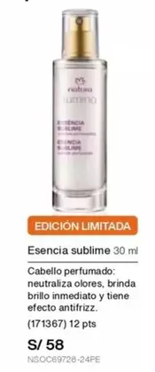 Sublime - Esencia sublime 30 mi