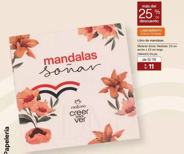 Natura - Libro de mandalas