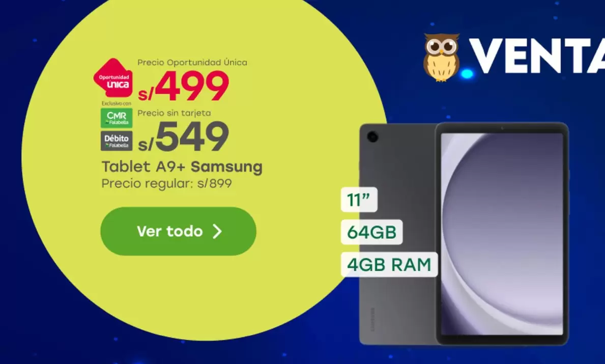 Samsung - Tablet A9+