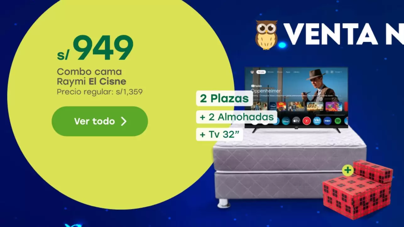 El Cisne - Combo cama Raymi