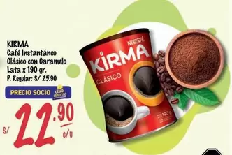 Kirma - Café Instantáneo Clásico con Caramelo