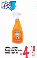 Smart - Sacagrasa Naranja Gatillo x 650 ml.