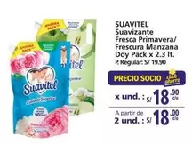 Suavitel - Suavizante Fresca Primavera/ Frescura Manzana